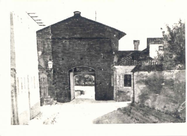 Porta Modena. Costruita nel 1768 e abbattuta nel 1882