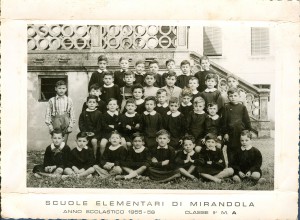 1955-Scuola-elementare-mirandola-cl-II-Roberto-Neri