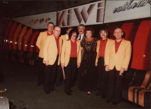 Delfo Soriani con l'orchestra di Nilla Pizza