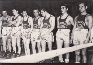 Pugilato-1960-la-squadra-di-Boxe