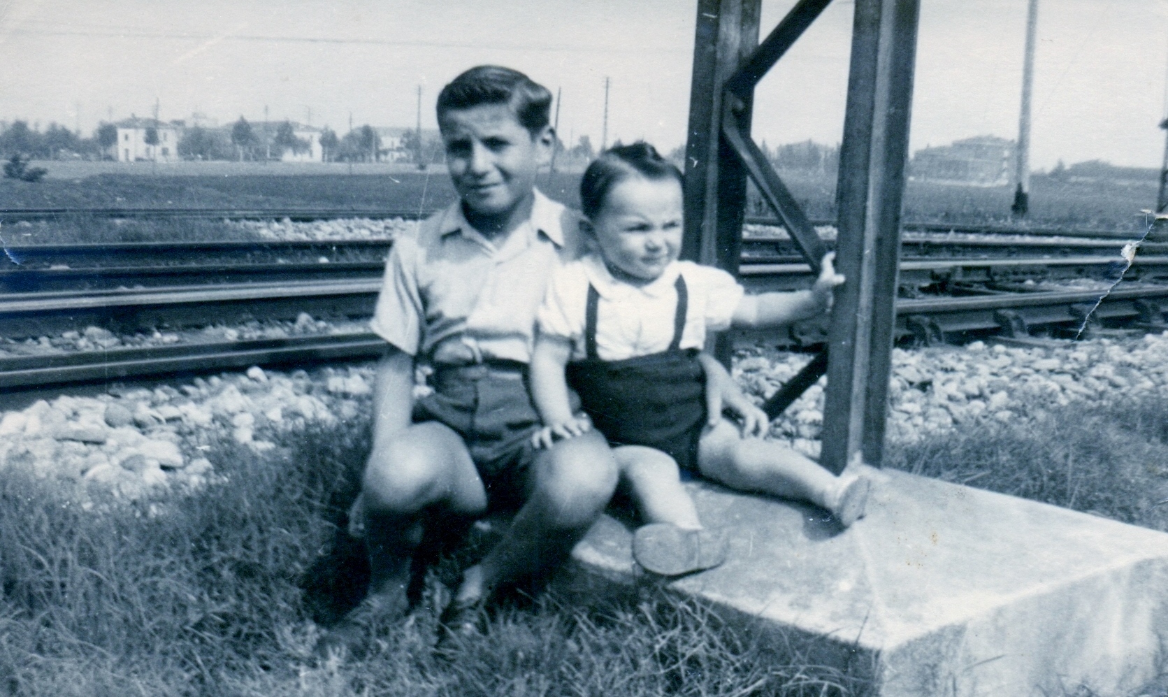 1949 Franco Gambuzzi con Renzo