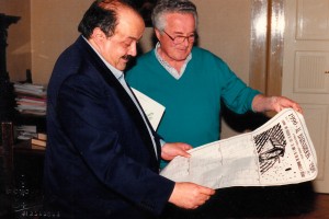 1989-Leonardo-con-Maurizio-Costanzo