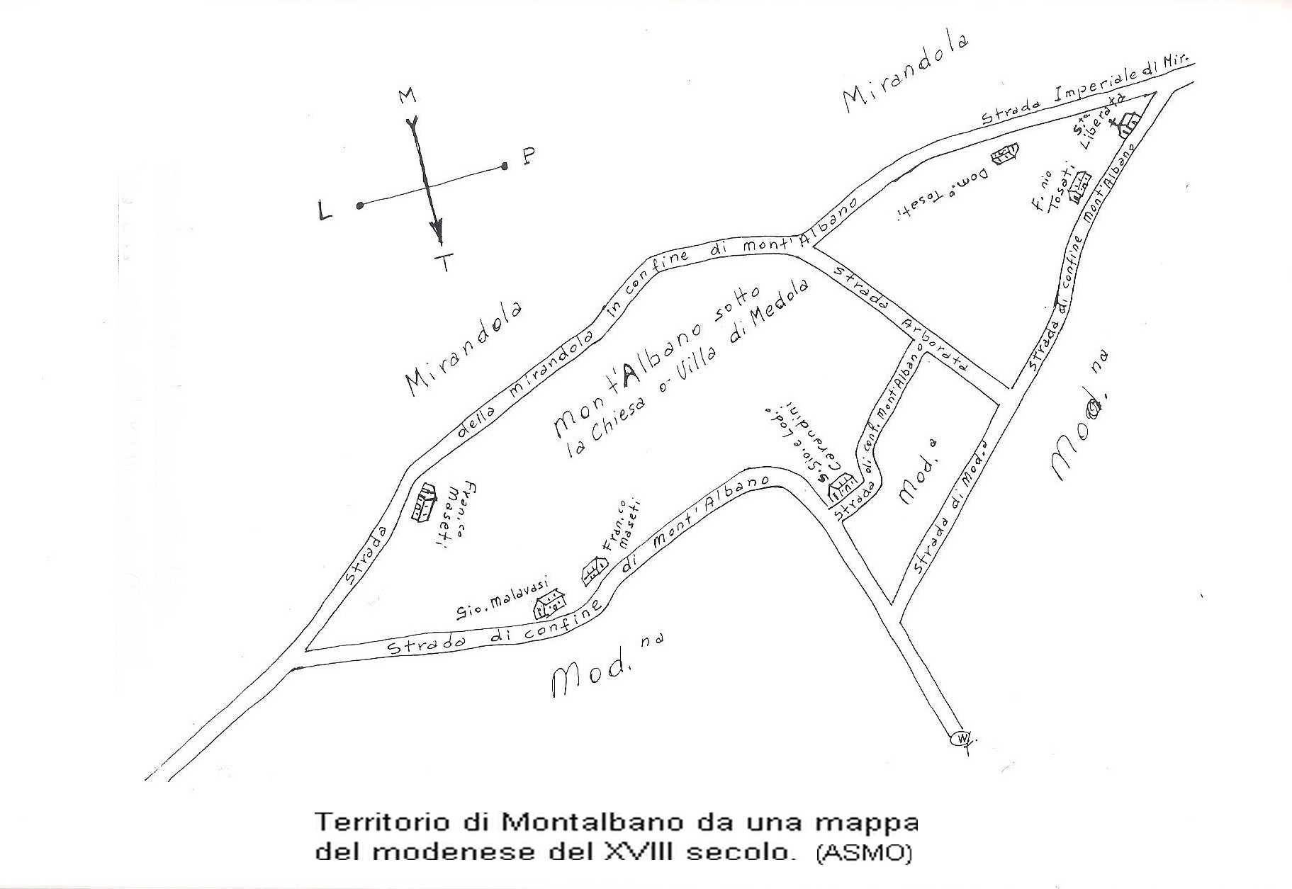 Antico territorio di Montalbano.