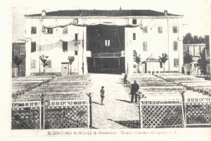 Primi novecento - San Giacomo Roncole-Teatro e cinema all'aperto