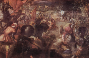 Battaglia di Fornovo - dipinto di Jacopo Tintoretto