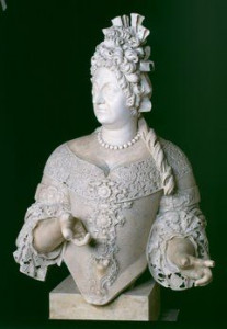 Busto di Anna Beatrice d'Este moglie di Alessandro II