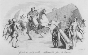 Giulio II incita i soldati
