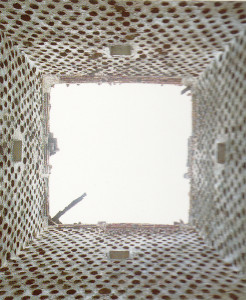 Interno della torre colombaia.