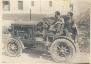 Un veicolo probabilmente assemblato nell'officina Bortoli (Collezione famiglia Bortoli)