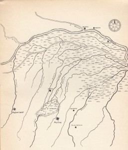 Sec. VIII Topografia della regione con la palude di Bondeno di C. Tosatti