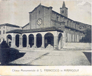 Chiesa di San Francesco con i portici