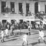 scuole elementari una partita di calcio 1915