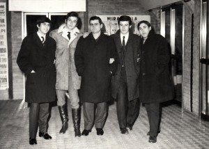 1967da-sx-Fulvio-Porcari-Francesco-Baraldini-Divo-Bonfatti-Ermanno-Rinaldi-Rita-Gibertoni