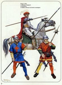 Soldati Francesi - 1544