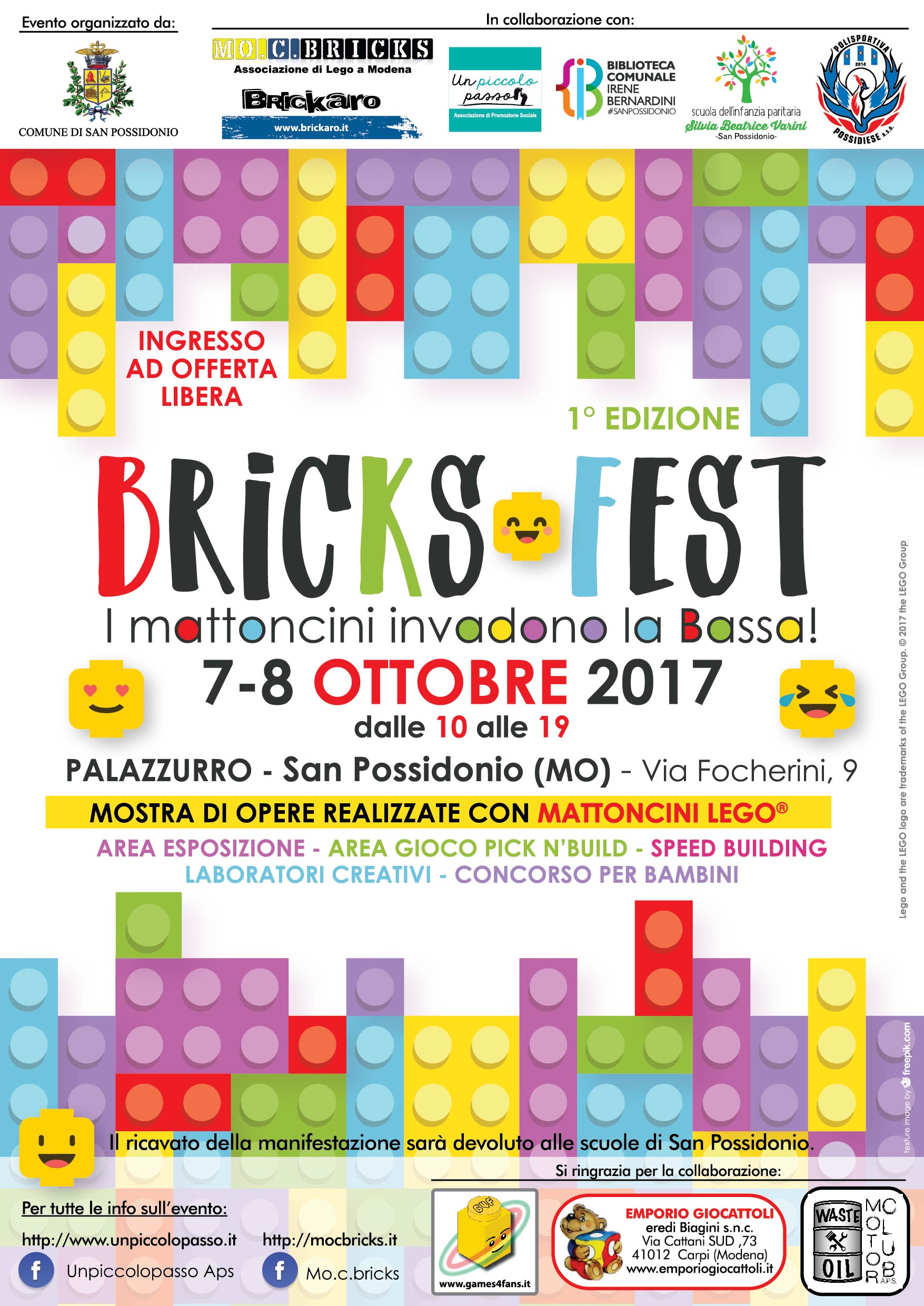 7-8 ottobre Bricks fest 2017 volantinoA5-01