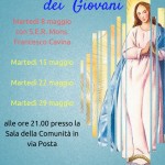 2018 05 08 rosario dei giovani con vescovo