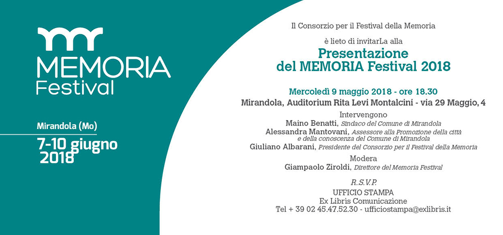 Presentazione MemoriaFestival2018