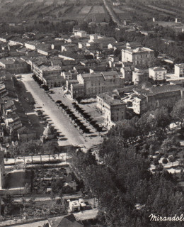 1958 Mirandola veduta aerea.