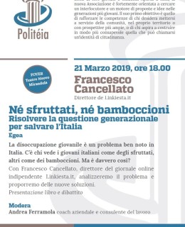 21 marzo Francesco Cancellato
