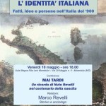 10 maggio Identità italiana