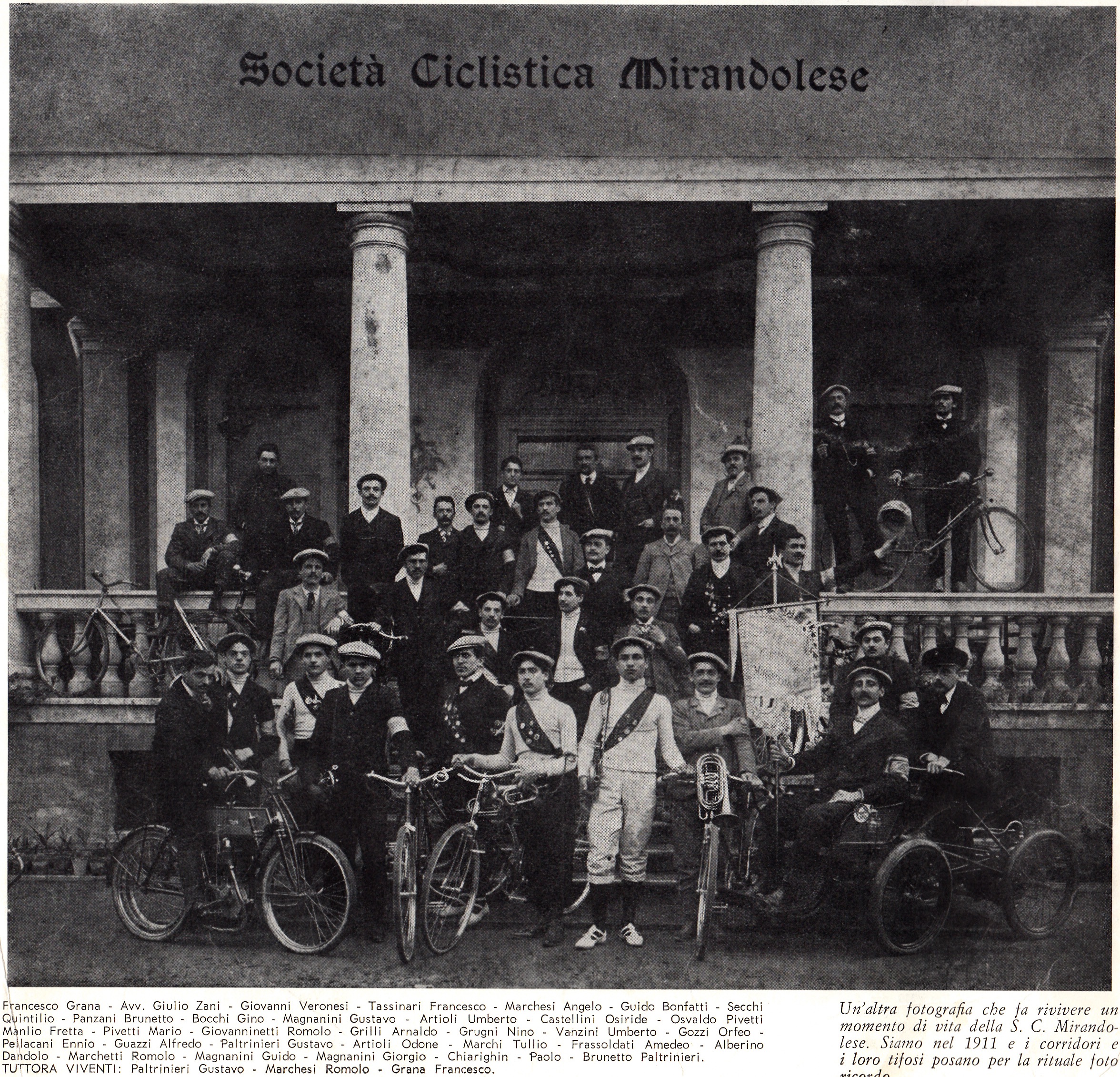 1911-Società Ciclistica Mirandolese