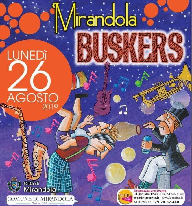 26 agosto buskers