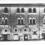 Palazzo Bergomi prima dell'apertura dei portici