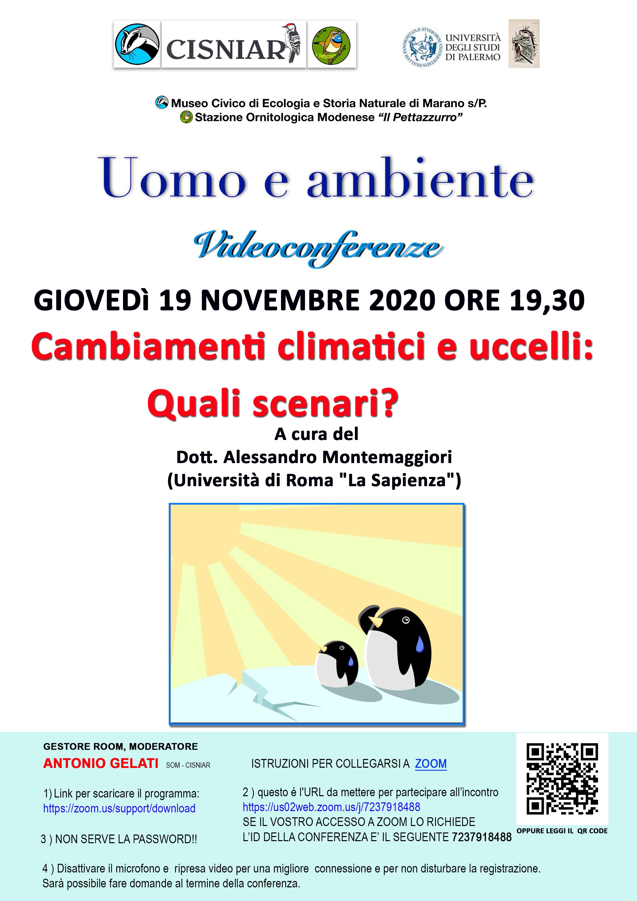 19 novembre - cambiamenti climatici e uccelli - Montemaggiori