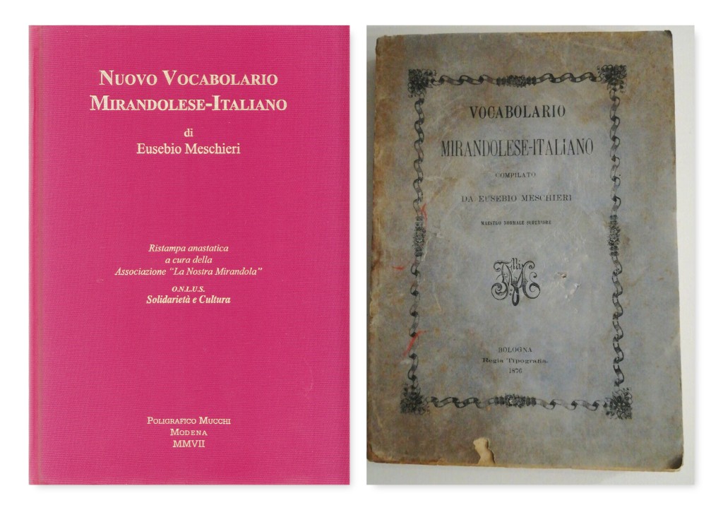 Eusebio Meschieri Vocabolario MirandoleseItaliano AL BARNARDON