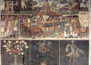 Luglio - Salone dei mesi nel palazzo Schifenoia 1468-1470